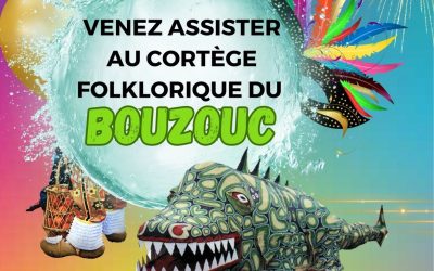 Stationnement défilé du Bouzouc