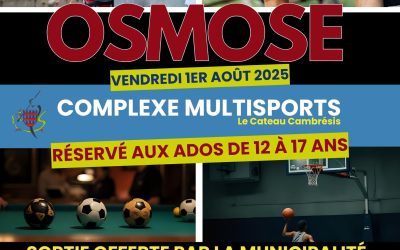 Sortie au Complexe multisports OSMOSE
