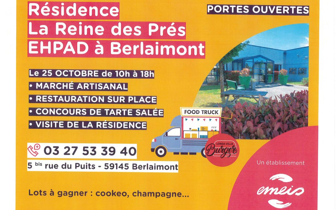 Portes ouvertes résidence La Reine des Prés